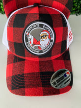 Load image into Gallery viewer, Santa’s express flannel hat