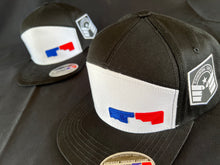 Load image into Gallery viewer, Essential crew chain stitch logo black and white