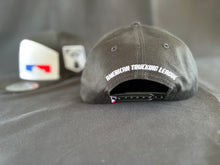 Load image into Gallery viewer, Essential crew chain stitch logo black and white