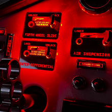 Load image into Gallery viewer, freightliner air switch guards witd LED