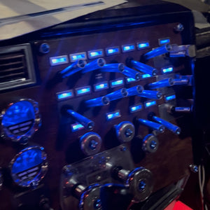 PETERBILT 379 DASH EMBLEMS LED KIT