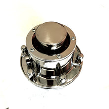 Load image into Gallery viewer, Chrome front oil cap cover 4.5 inch bolt pattern