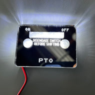 PTO freightliner air switch guard with LED