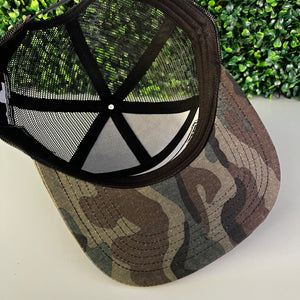 trailero 7 panel CAMO EDITION 3D embroidery hat