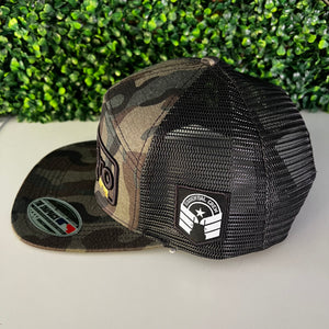 trailero 7 panel CAMO EDITION 3D embroidery hat