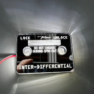REAR INTER-DIFFERENTIAL freightliner air switch guard with LED