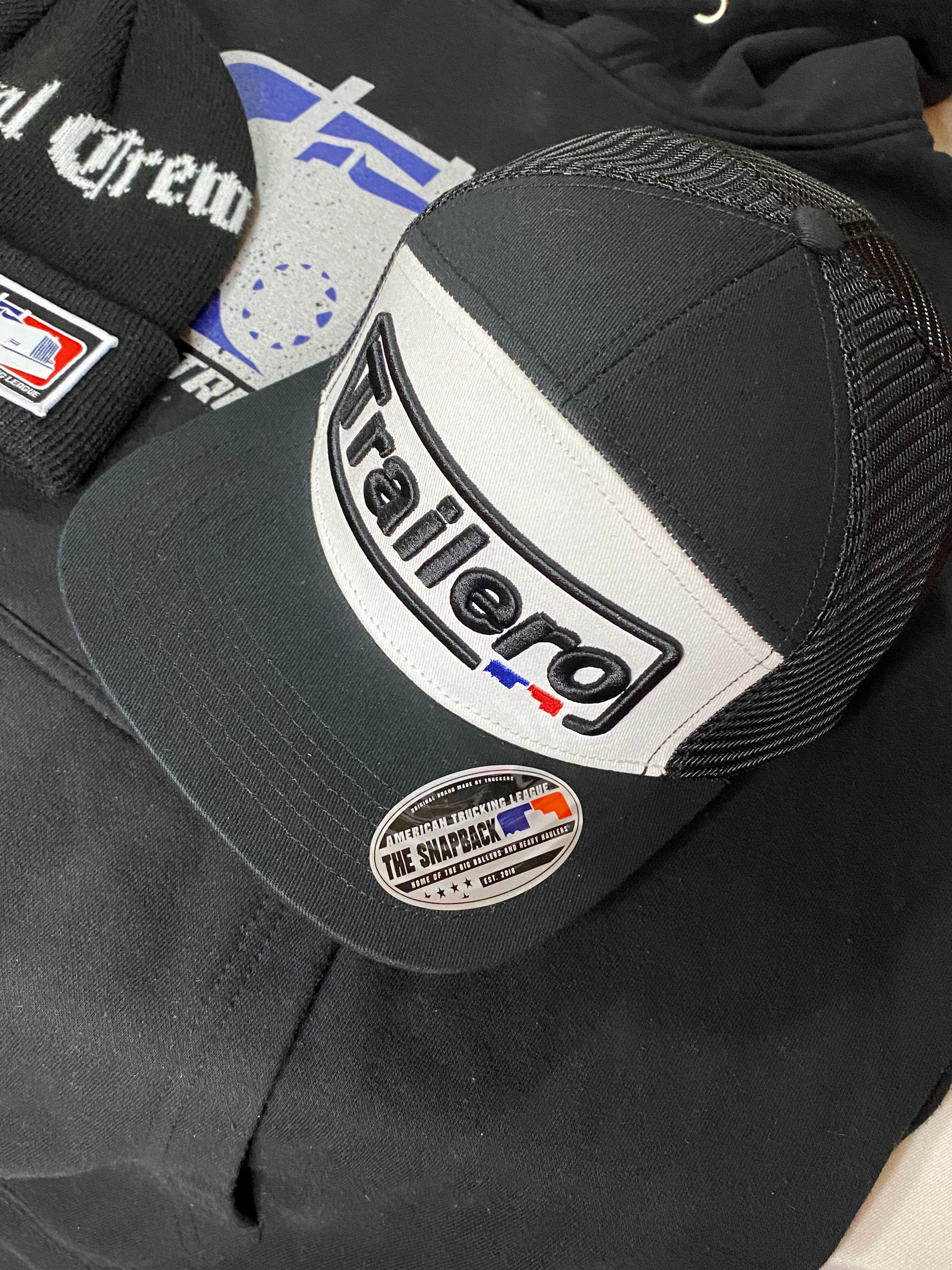 trailero 7 panel 3D embroidery hat