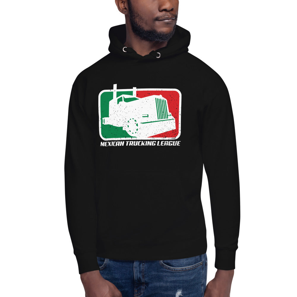 MEXICAN TRUCKING LEAGUE CLASSIC LOGO STRESSED LOOK Unisex Hoodie