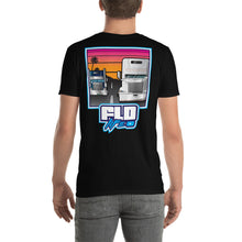 Load image into Gallery viewer, FLD LIFE  ninety&#39;s retro style blue outine